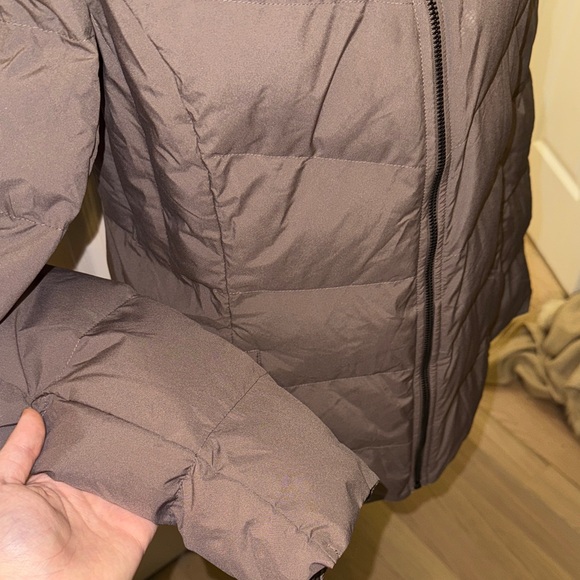 32 Degrees Women's Taupe Puffer Jacket - Picture 4 of 9